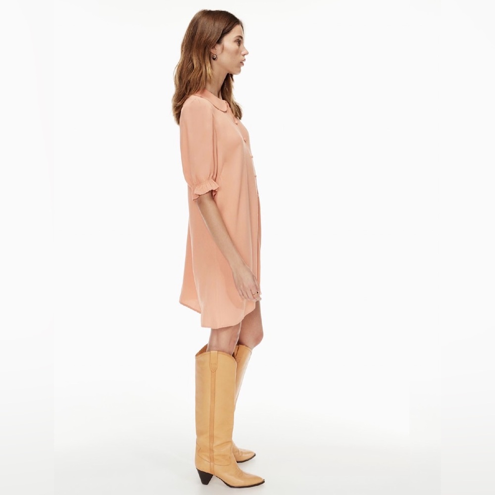 Wilfred POPPINS Crepe Dress Size S Aritzia - Picture 4 of 14